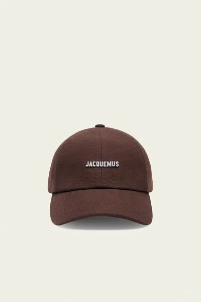 Jacquemus The Gadjo Baseball Cap In Brown