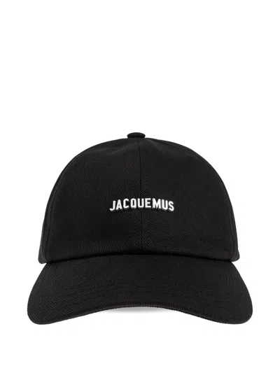 JACQUEMUS THE GADJO BASEBALL CAP WITH LOGO APPLIQUÉ