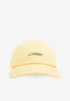 Jacquemus The Gadjo Baseball Cap In Yellow