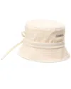 Jacquemus The Gadjo Bucket Hat In Neutral