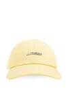Jacquemus The Gadjo Baseball Cap In Yellow