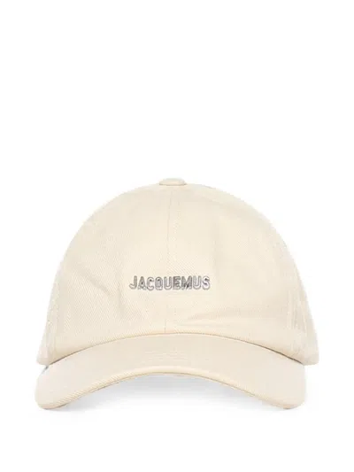 Jacquemus The Gadjo Logo-plaque Baseball Cap In Neutral
