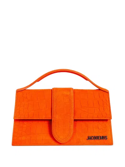 Jacquemus The Great Bambino Shoulder Bag In Orange