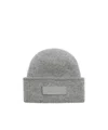 Jacquemus Le Bonnet Knit Wool-blend Beanie In Gray