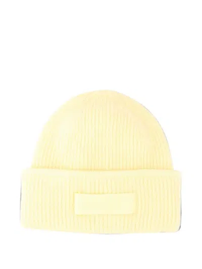 Jacquemus The Gros Grain Beanie In Nude