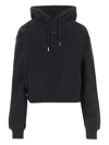 Jacquemus The Gros Grain Drawstring-hood Sweatshirt In Black
