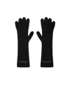 Jacquemus The Gros Grain Gloves In Black