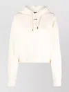 Jacquemus Cotton Hoodie With Drawstring Hood And Ribbed Details