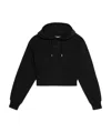 Jacquemus The Gros Grain Drawstring-hood Sweatshirt In Black