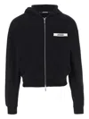 Jacquemus Men The Gros Grain Hoodie In Black