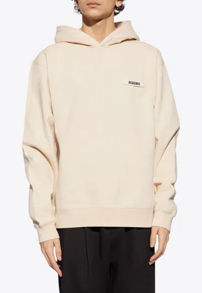 JACQUEMUS THE GROS GRAIN LOGO HOODED SWEATSHIRT