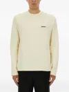 Jacquemus Long-sleeved T-shirt In Neutral