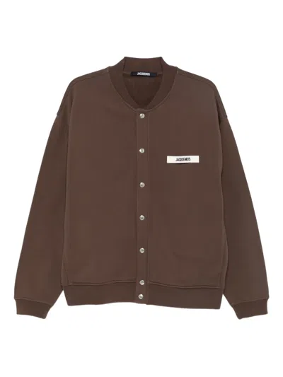JACQUEMUS THE GROS GRAIN PRESS-STUD CARDIGAN