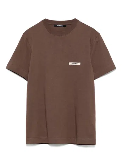 JACQUEMUS JACQUEMUS THE GROS GRAIN T-SHIRT