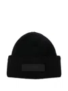 Jacquemus Gros Grain Hat With Pleated Round Crown In Black