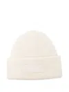 Jacquemus Women The Grosgrain Beanie In White