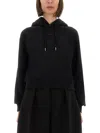 Jacquemus The Grosgrain Hoodie In Black