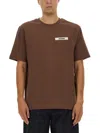 Jacquemus Gros Grain Cotton Crew-neck T-shirt