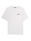 Jacquemus Le T-shirt Plage Cotton-blend T-shirt In White