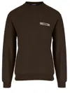 Jacquemus Sweatshirt Le Sweatshirt Grosgrain In Brown
