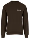 Jacquemus Sweatshirt Le Sweatshirt Grosgrain In Brown