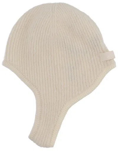 Jacquemus The Gross Grain Cap In Neutral