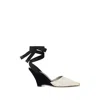 Jacquemus The High Espadrilles Colorblocked Wedge Mules In Multi