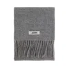 Jacquemus Scarf The House In Gray