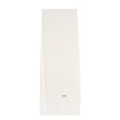 Jacquemus The House Scarf In White