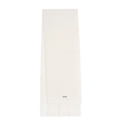 Jacquemus The House Scarf In White