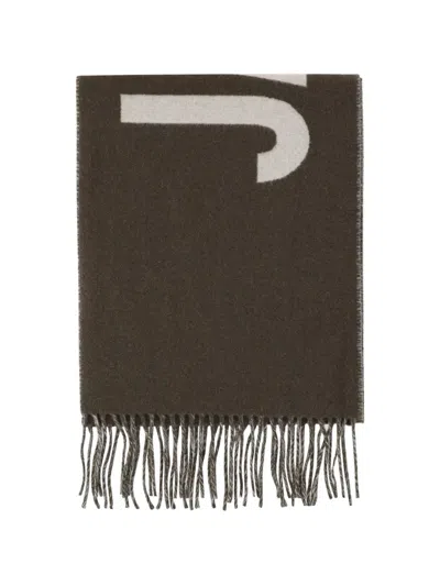 Jacquemus Jacquard Logo Scarf 180 X 35 Cm In Multi