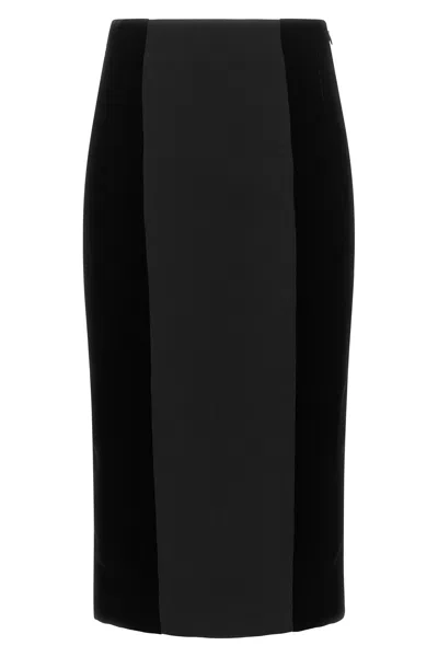 Jacquemus The 'la Jupe Tailleur' Skirt In Black