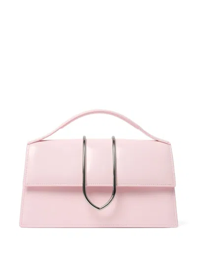 Jacquemus The Large Bambino Top-handle Cross Body Bag In Pink