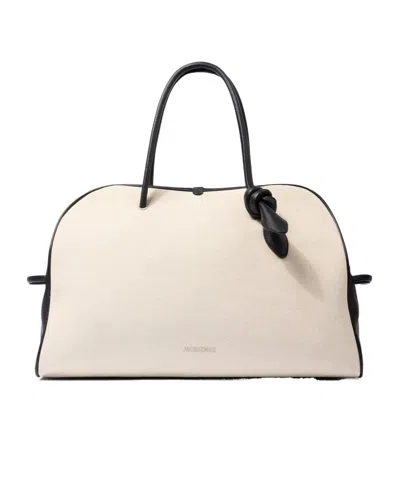 Jacquemus The Large Turismo Tote Bag In Brown