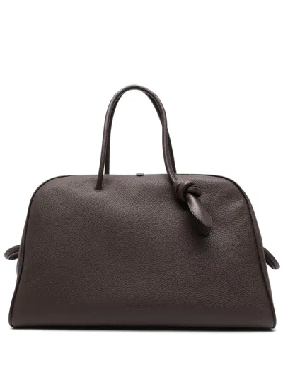 Jacquemus The Large Turismo Tote Bag In Brown