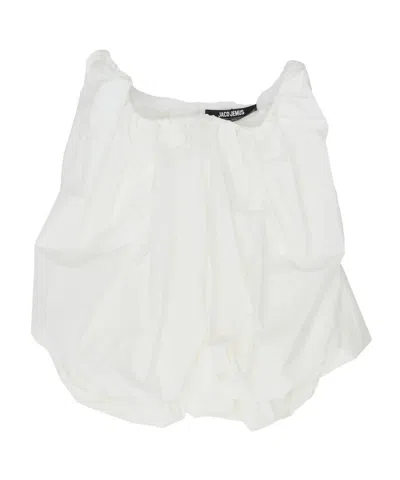 Jacquemus Sleeveless Top In White