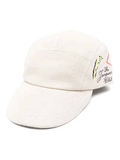 Jacquemus The Liga Cap In Neutrals