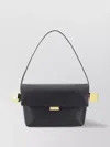 Jacquemus Le Rond Carre Leather Shoulder Bag