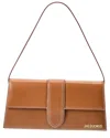 Jacquemus The Long Bambino Leather Shoulder Bag In Brown