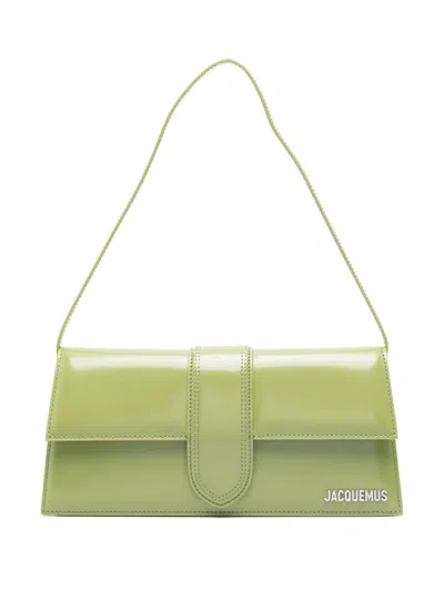 Jacquemus The Long Bambino Shoulder Bag In Green