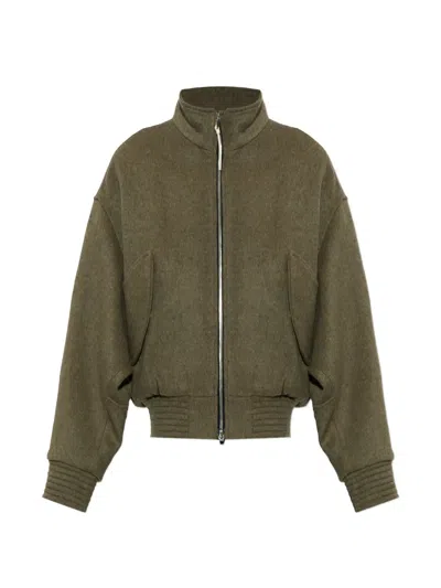 Jacquemus The Losange Bomber Jacket In Green