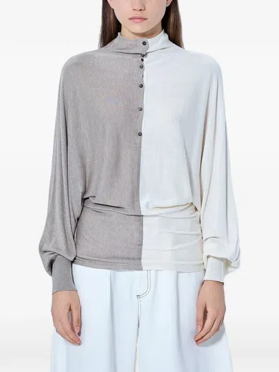 Jacquemus Polo Shirt Woman Color Beige In Neutral