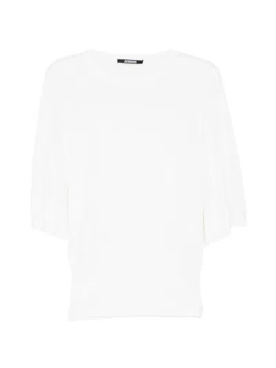 Jacquemus The Mananco Top In Neutral