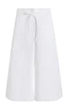 Jacquemus The Marin Cotton Shorts In White