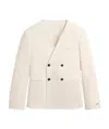Jacquemus The Marino Double-breasted Blazer In White