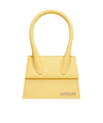 Jacquemus The Medium Chiquito In Light Yellow