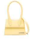 Jacquemus Women Le Chiquito Medium Yellow Bag In Yellow