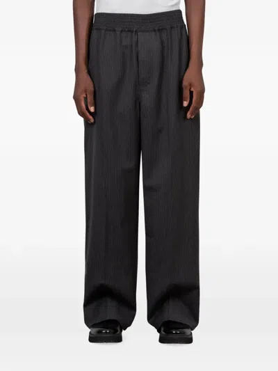 Jacquemus The Miami Elasticated Tailored Trousers In Brown