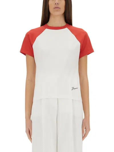 JACQUEMUS JACQUEMUS THE MINI T-SHIRT "BASEBALL"