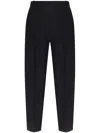 Jacquemus Mirada Trousers Zipper Accents In Black